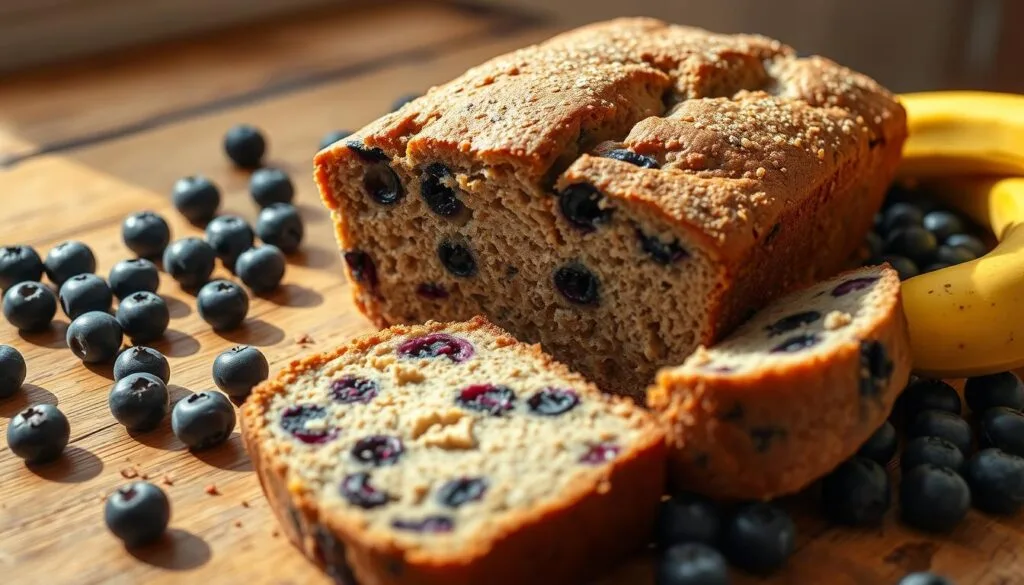 blueberry banana morning bread blueberry banana morning bread