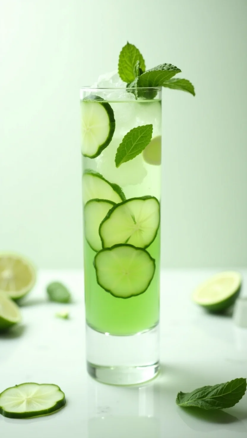 Cucumber Mocktail: A Refreshing Twist with 5 Elegant Flavors 1 Cucumber Mocktail