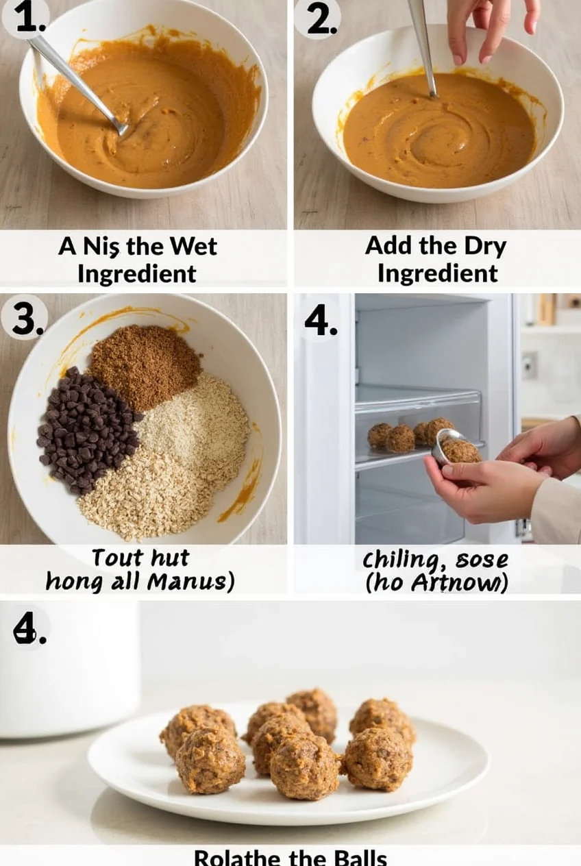 Easy Vanilla Nut Granola Balls Recipe 3 granola balls