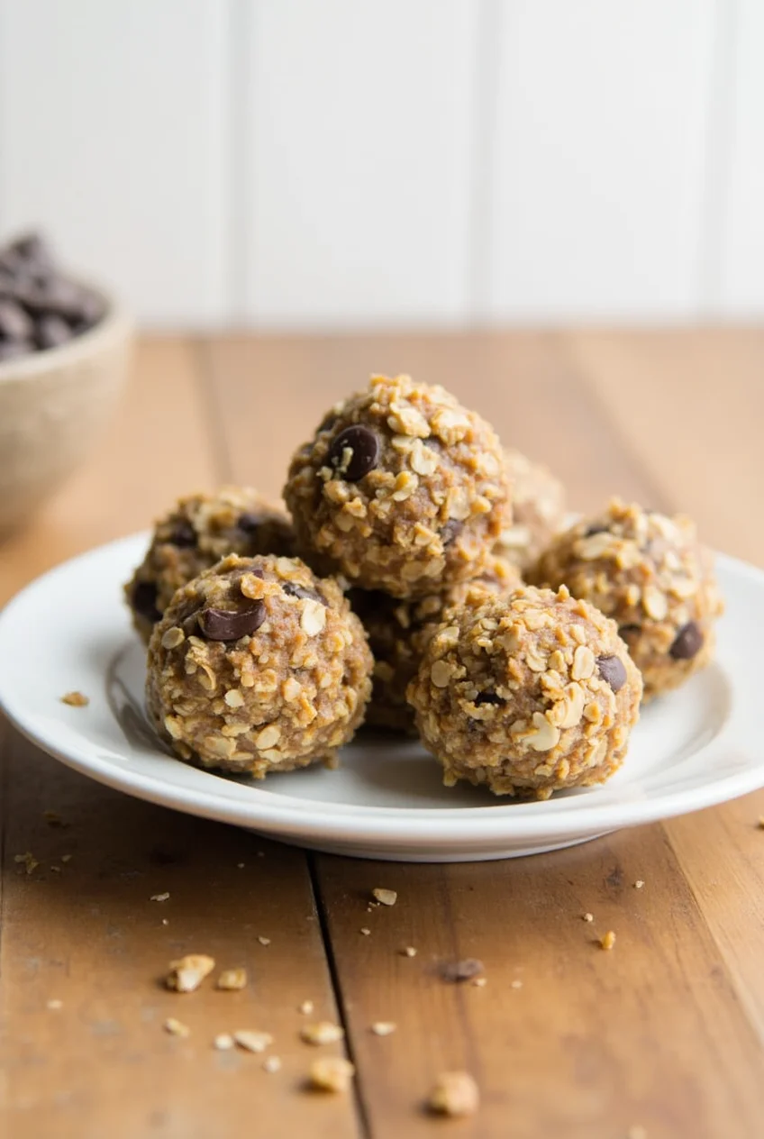Easy Vanilla Nut Granola Balls Recipe 1 granola balls