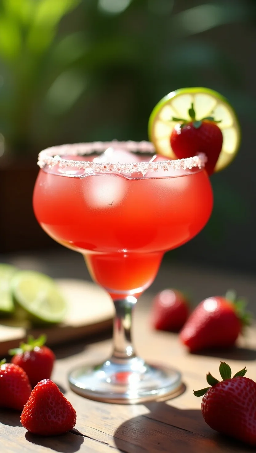Irresistible Strawberry Margarita: A Fresh and Fruity Classic 1 strawberry margarita recipe