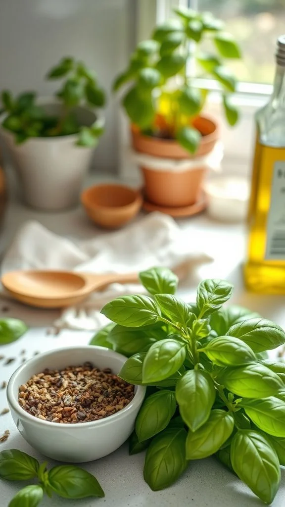 Dried Basil Benefits for Kitchen & Garden 1 dried basil