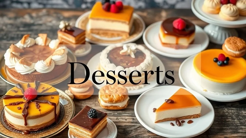 Desserts 1 Desserts