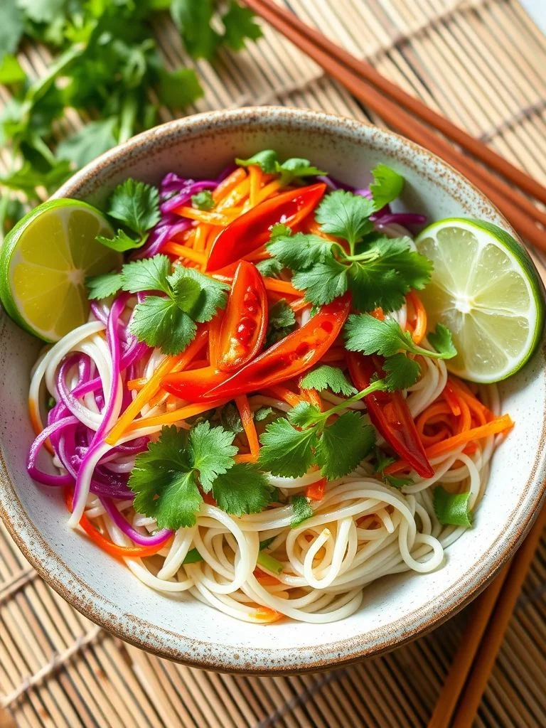 Cilantro: A Fresh Take on a Classic Herb 3 Spicy Vietnamese Noodle Salad with Vietnamese Cilantro