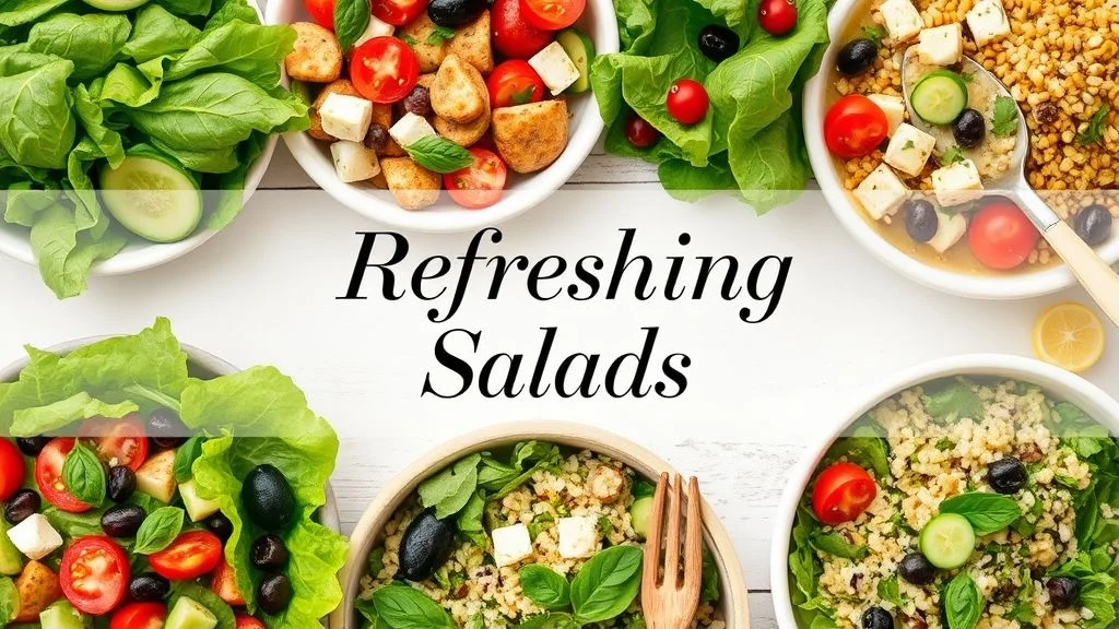 Refreshing Salads 1 Refreshing Salads