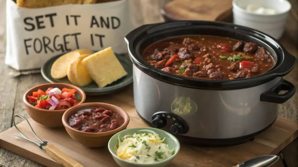 Slow Cooker Beef Chili – Set It and Forget It 1 10000030217320651536408220785