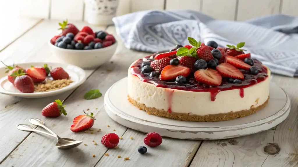 Effortless Indulgence: The Ultimate Easy No-Bake Cheesecake Recipe 1 10000103532270212982805392406