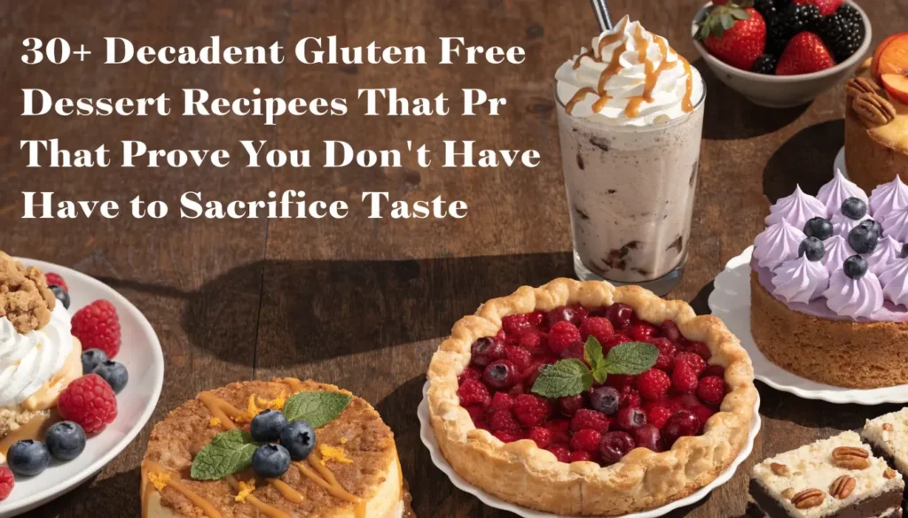 30 decadent gluten free dessert recipes that prov