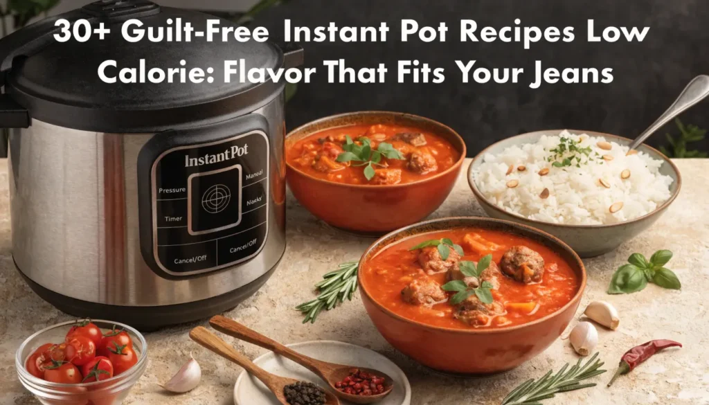 30 guilt free instant pot recipes low calorie fl