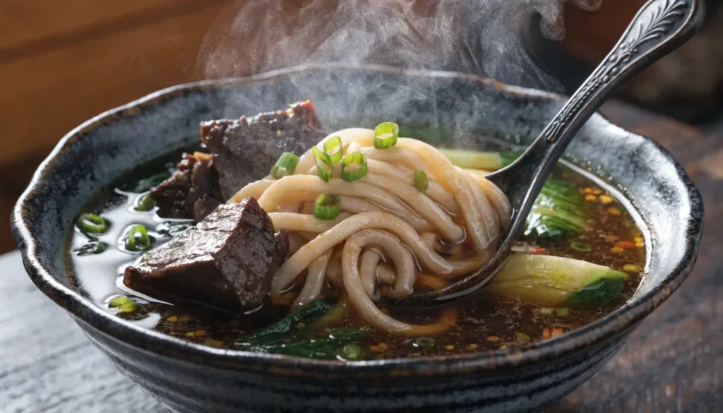 a professional macro food photography shot of a st