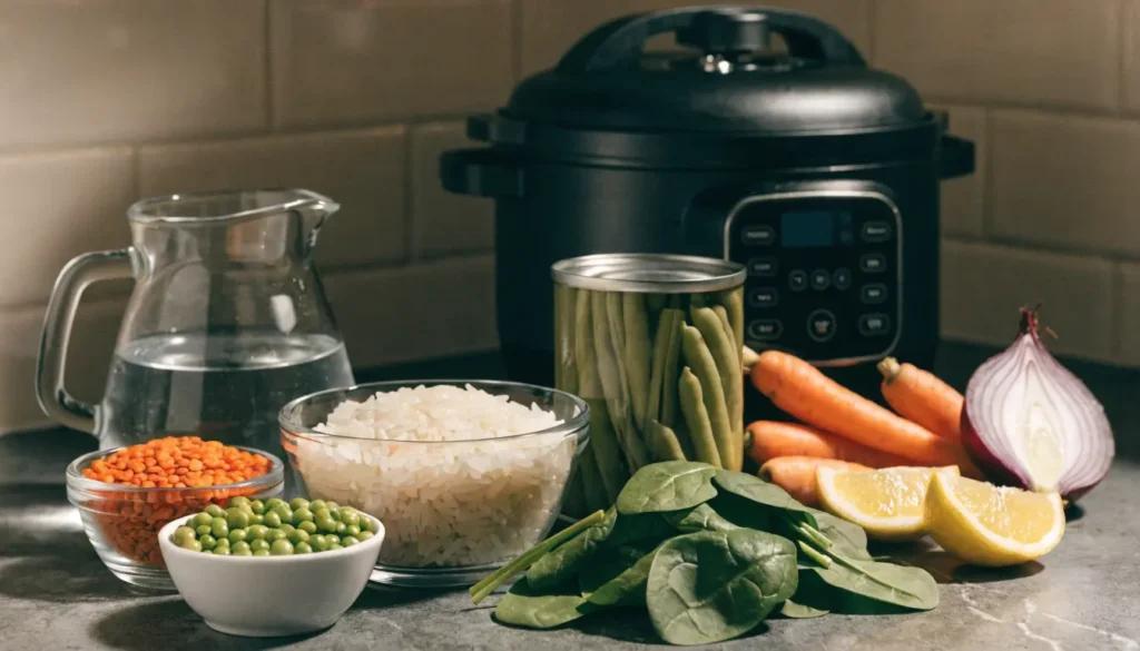 essential ingredients for low calorie instant pot