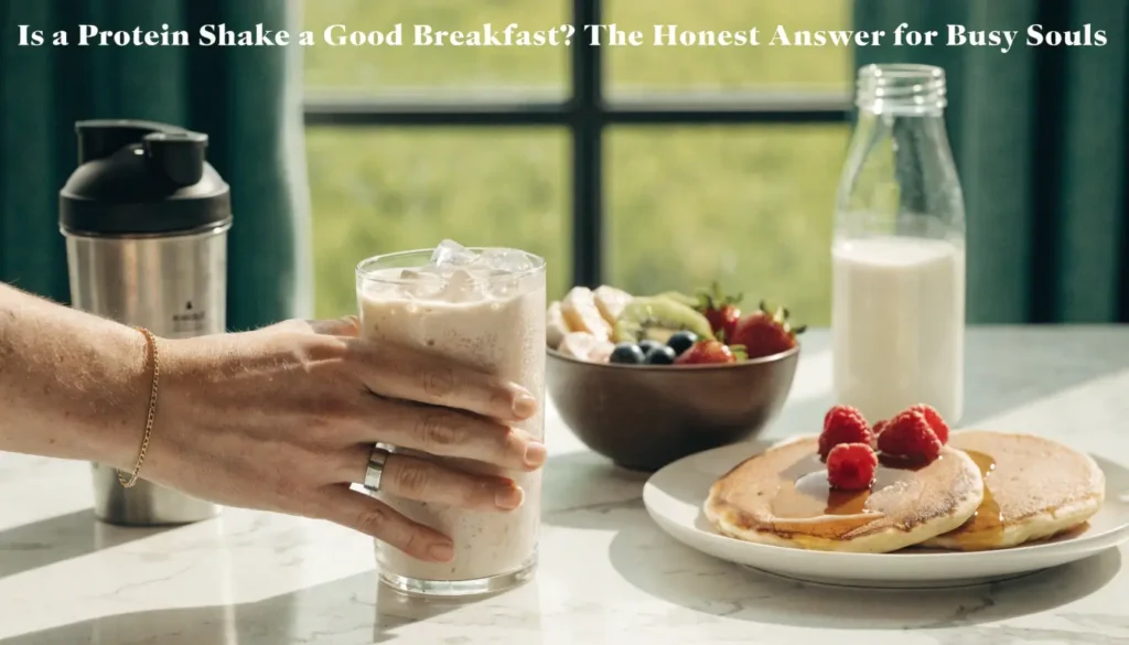 is a protein shake a good breakfast the honest an