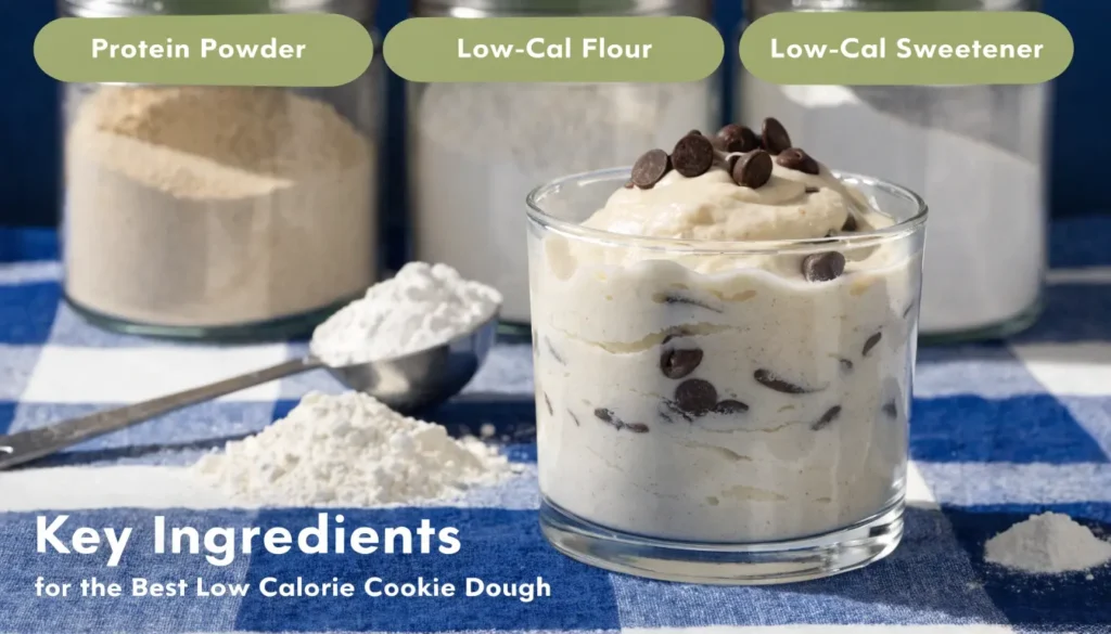 key ingredients for the best low calorie cookie do