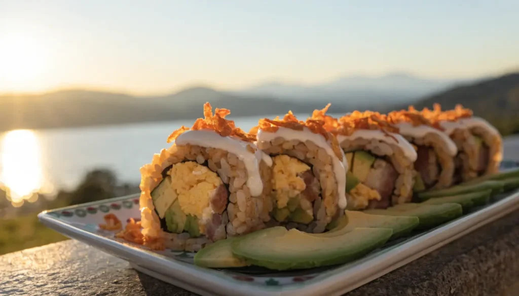 sunrise rolls the ultimate breakfast sushi recipe