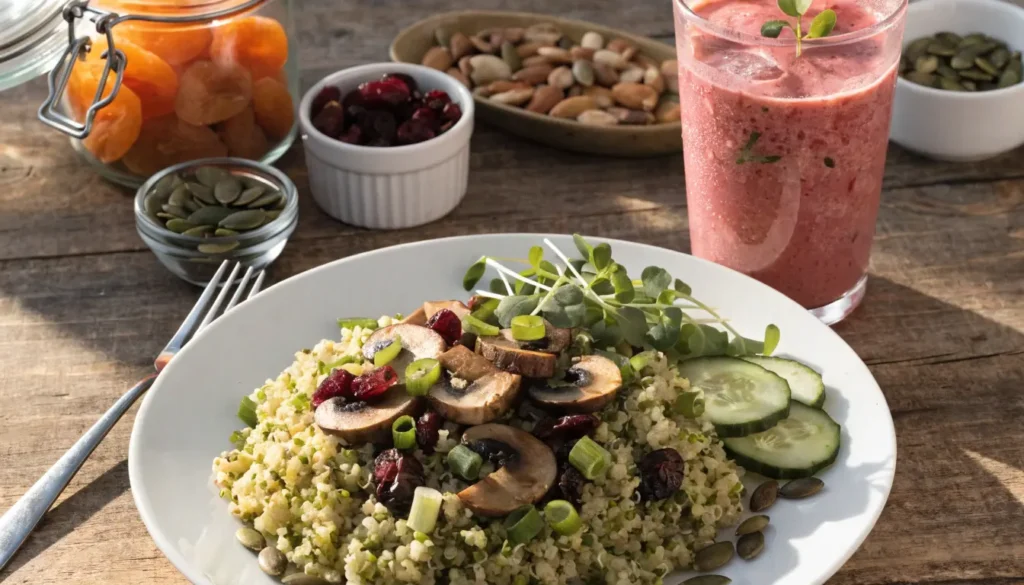 the core components of an effective vegetarian pos