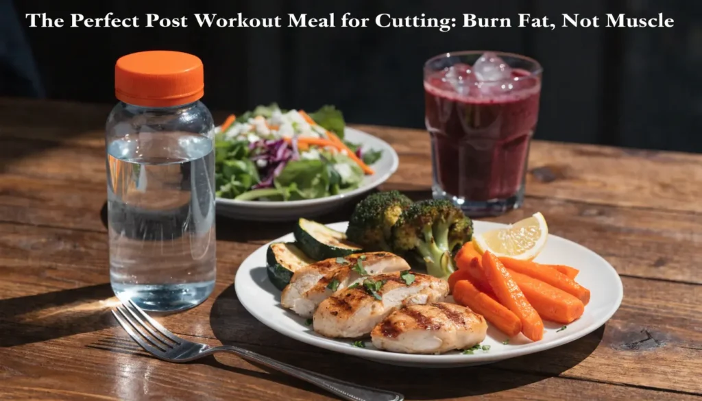 the perfect post workout meal for cutting burn fa