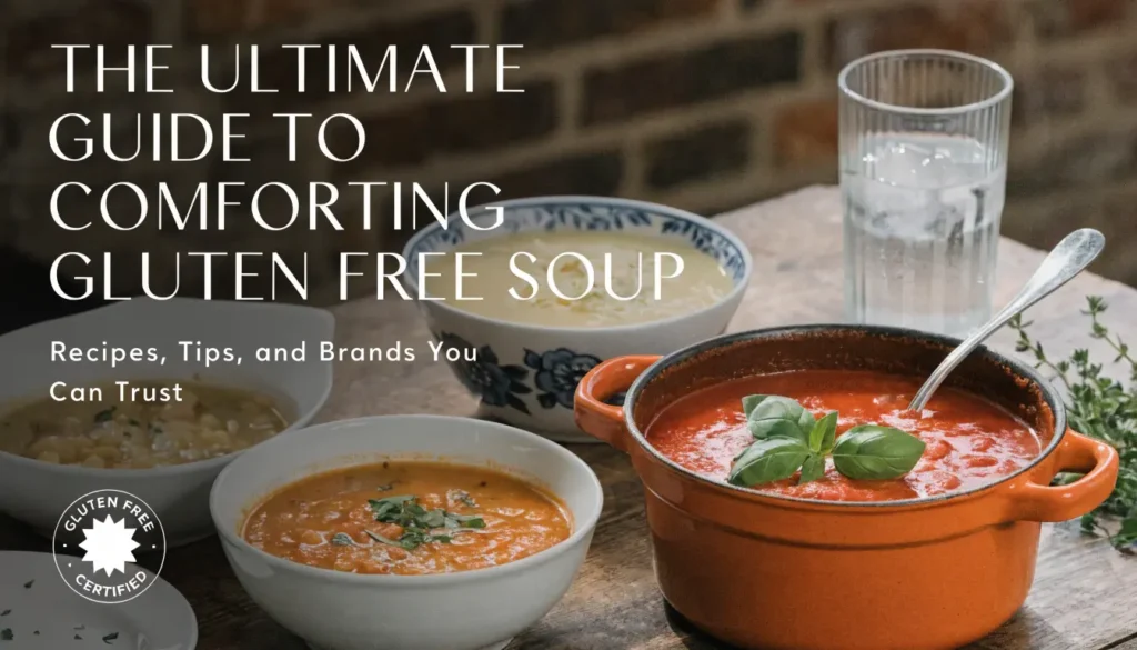 the ultimate guide to comforting gluten free soup