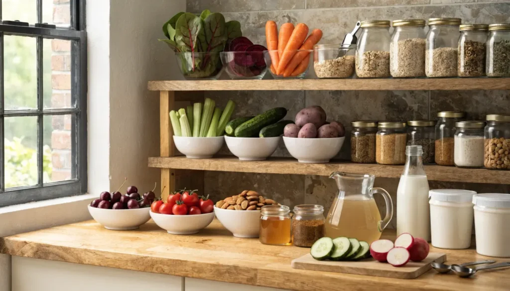 ultra realistic 4k food and kitchen photography of