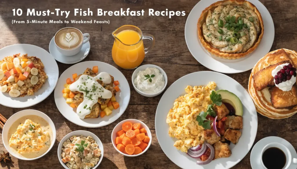 10 must try fish breakfast recipes from 5 minute