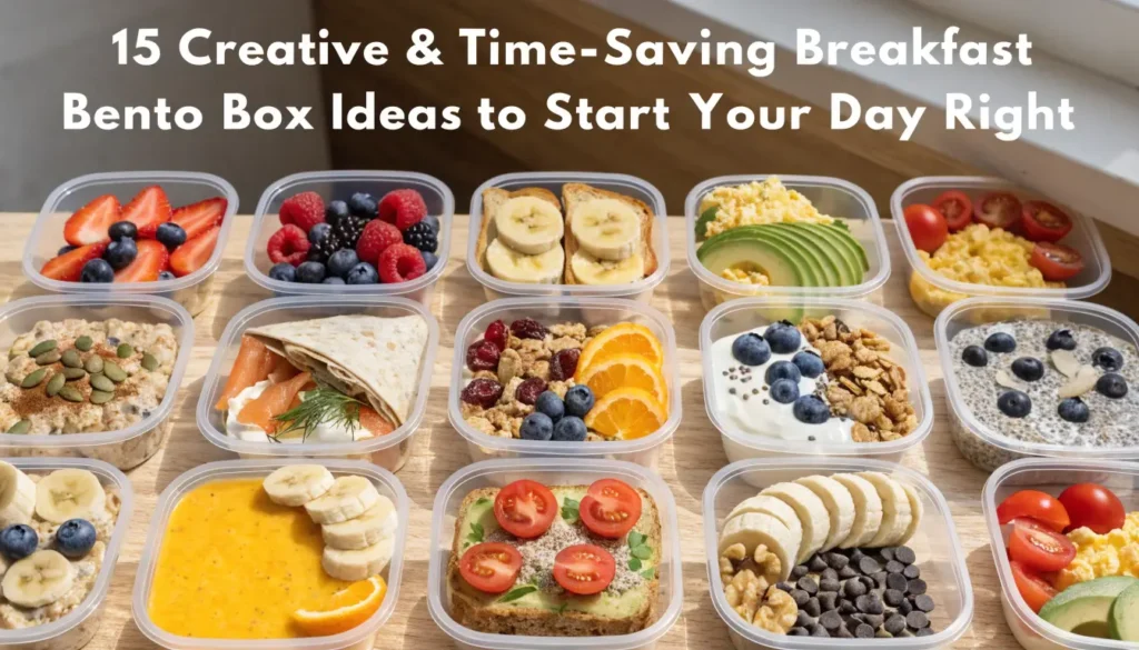 15 creative time saving breakfast bento box idea