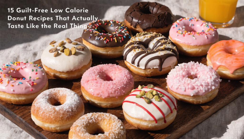 15 guilt free low calorie donut recipes that actua