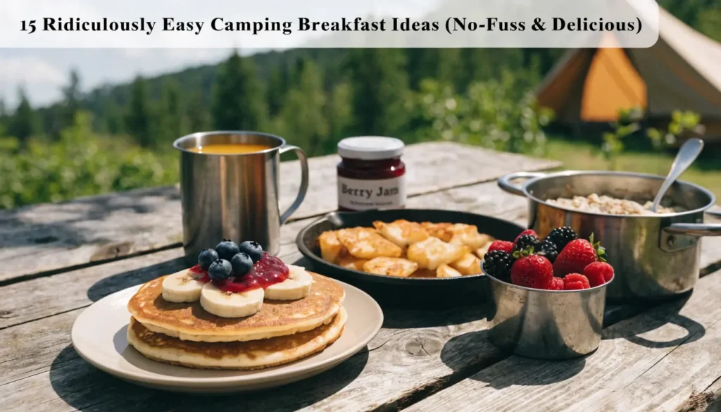 15 ridiculously easy camping breakfast ideas no f