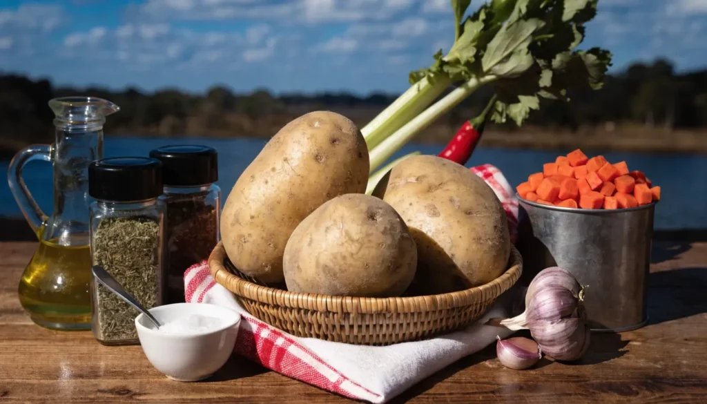 essential ingredients for the perfect outback pota