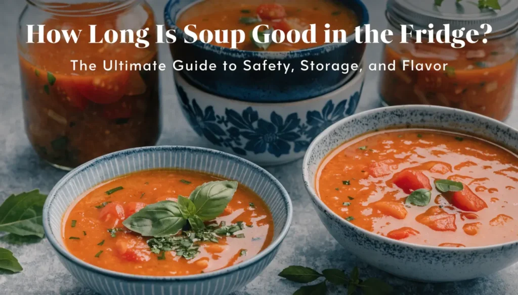 how long is soup good in the fridge the ultimate
