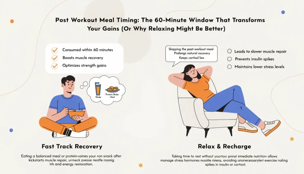 post workout meal timing the 60 minute window tha