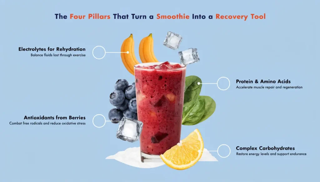 the four pillars that turn a smoothie into a recov