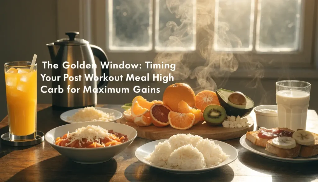 the golden window timing your post workout meal h