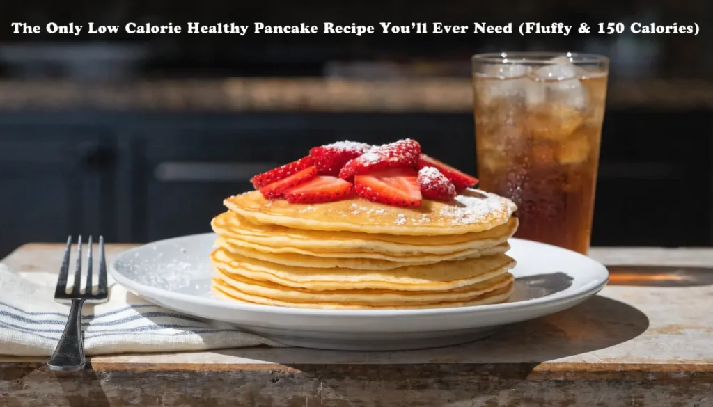 the only low calorie healthy pancake recipe you ll