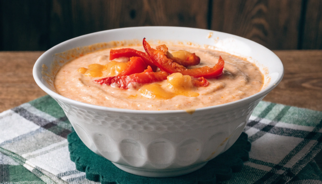 the ultimate comfort bowl creamy roasted red pepp