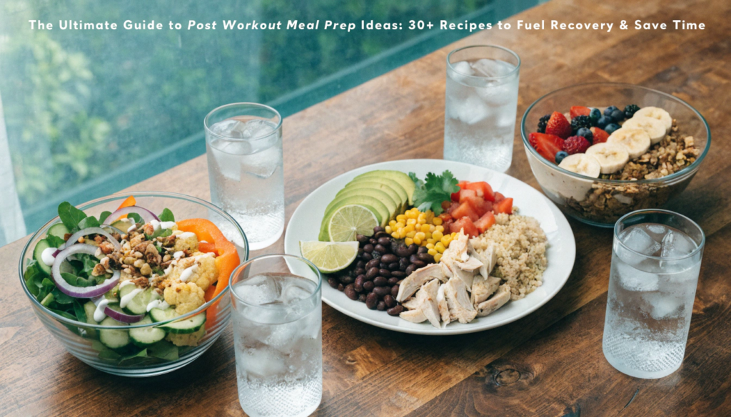 the ultimate guide to post workout meal prep ideas
