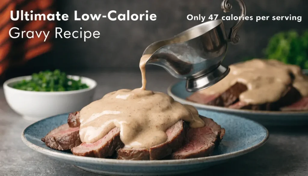 the ultimate low calorie gravy recipe rich cream