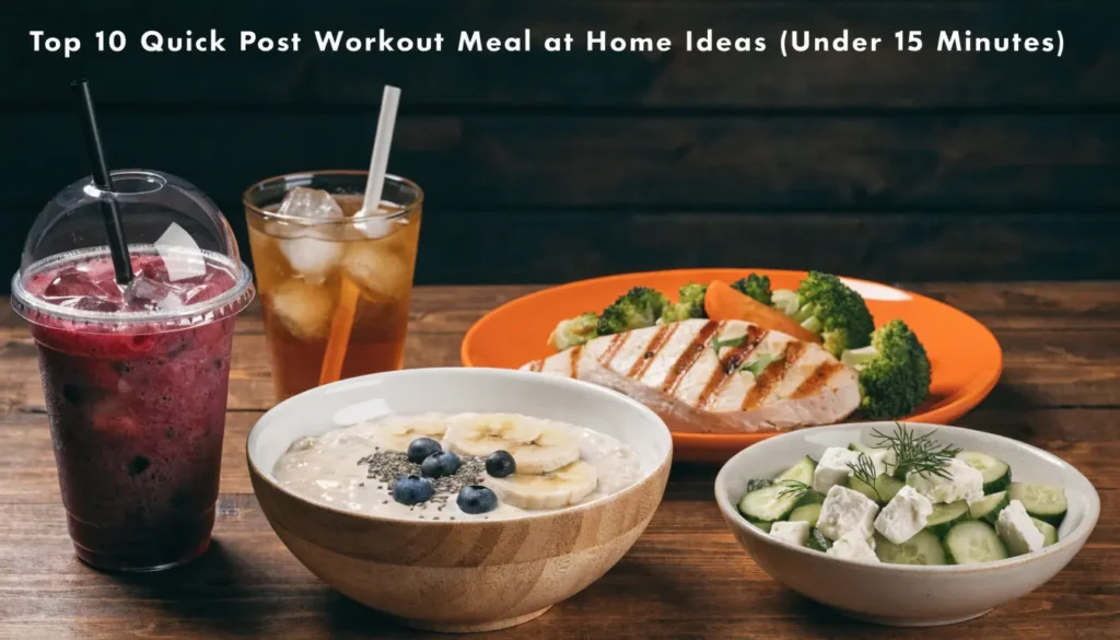 top 10 quick post workout meal at home ideas unde