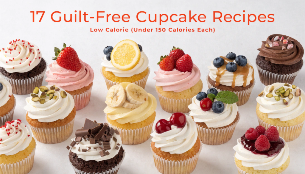 17 guilt free cupcake recipes low calorie under 1