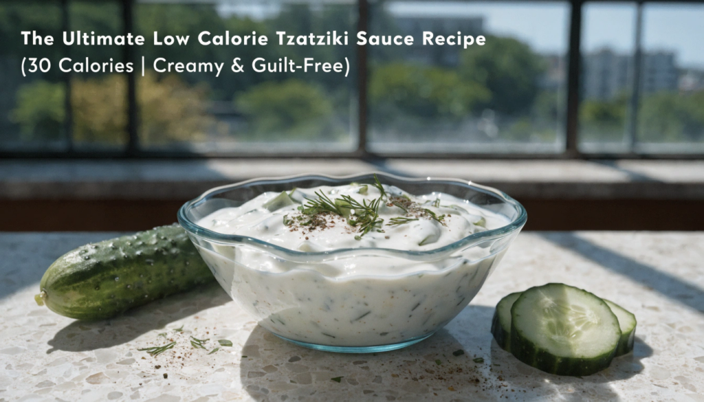 the ultimate low calorie tzatziki sauce recipe 30