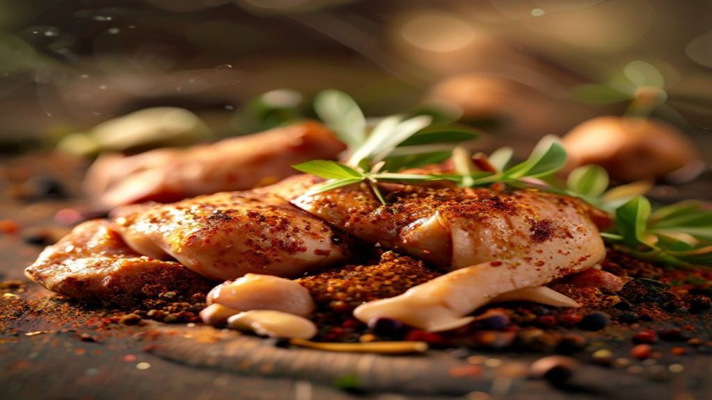 Homemade Poultry Seasoning Recipe A small glass bowl filled with homemade poultry seasoning recipe ingredients.